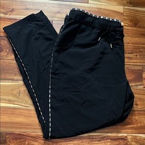 Coldwater Creek pull on black tie waist pants - size 16/XL
